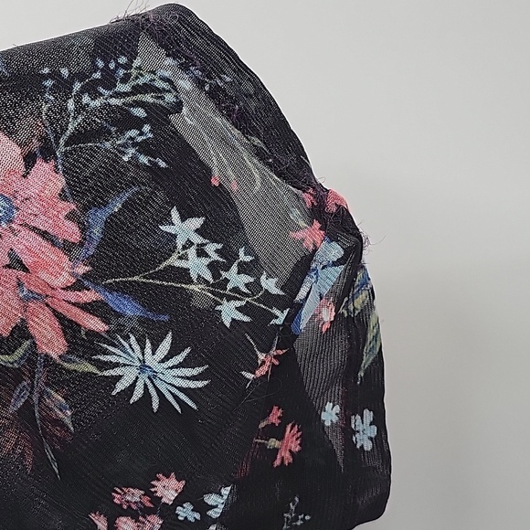 Lane Bryant Floral Sheer Jacket - Picture 8 of 15